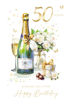 Picture of 50 TODAY CHAMPAGNE CARD